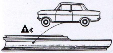 Einstiegsblech Schweller links Opel Kadett A BJ 62-65