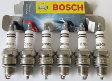 6x BOSCH Zündkerze Opel Admiral B