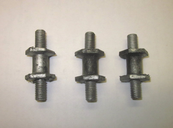 3x Gummipuffer für elektrische Kraftstoffpumpe Opel Kadett C 1.9GT/E, 2.0ERallye, 2.0GT/E