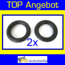 2x Halter Abgasanlage, Auspuffgummi Opel Ascona A